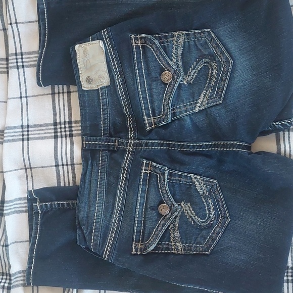 SILVER Suki Flap Capri #0373 - Picture 2 of 7